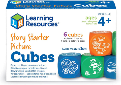 Story Starter Picture Cubes, Learning SPACE