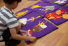 Storytime 32 Interactive Carpet Tiles with holdall, Learning SPACE