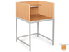 Study Carrel Desk With Straight Sides and Legs-Desk Table,Dropship,Study Carrell,Task Table-Learning SPACE