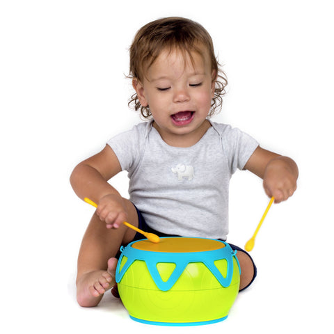 Super Drum - Children's Musical Instrument-AllSensory,Baby & Toddler Gifts,Baby Cause & Effect Toys,Baby Musical Toys,Baby Sensory Toys,Drums,Early Years Musical Toys,Gifts For 1 Year Olds,Halilit Toys,Music,Sound,Sound Equipment,Stock-Learning SPACE