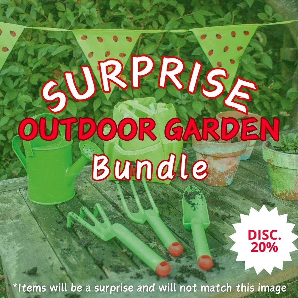 Surprise Outdoor Garden Bundle Kit-Forest School & Outdoor Garden Equipment,Garden Game,Outdoor Play,Outdoor Sand & Water Play,Seasons,Sensory Garden,Spring,Toy Garden Tools,Water & Sand Toys-Learning SPACE