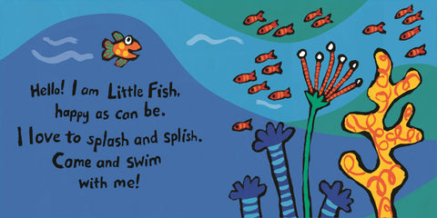 Swim with Little Fish!: Bath Book, Learning SPACE