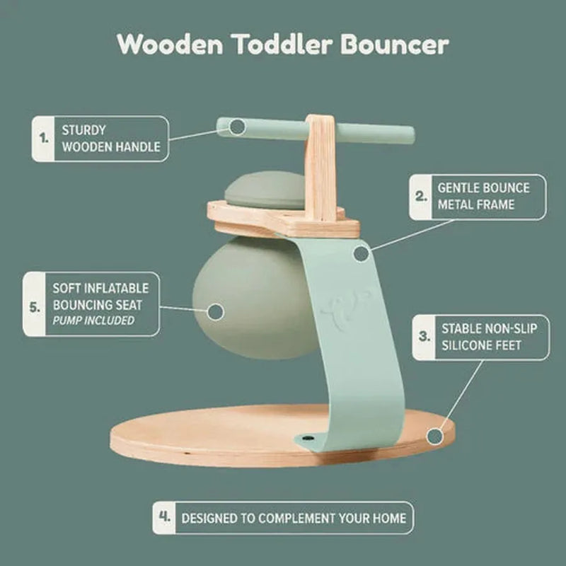 TP Active-Tots Pikler Style Toddler Bouncer, Learning SPACE