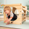 TP Active-Tots Wooden Climbing Cube (UK Mainland Only), Learning SPACE