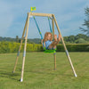 TP Forest Acorn Growable Wooden Swing Set With Quadpod (UK Mainland Only), Learning SPACE