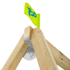 TP Forest Acorn Growable Wooden Swing Set With Quadpod (UK Mainland Only), Learning SPACE