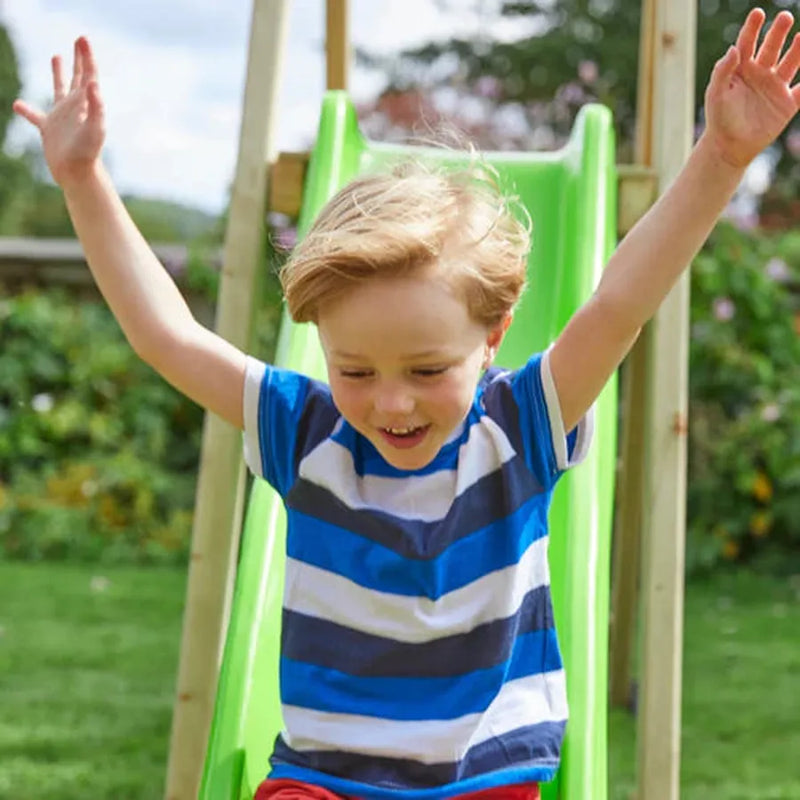 TP Forest Multiplay Single Wooden Swing Set & Slide (UK Mainland Only), Learning SPACE