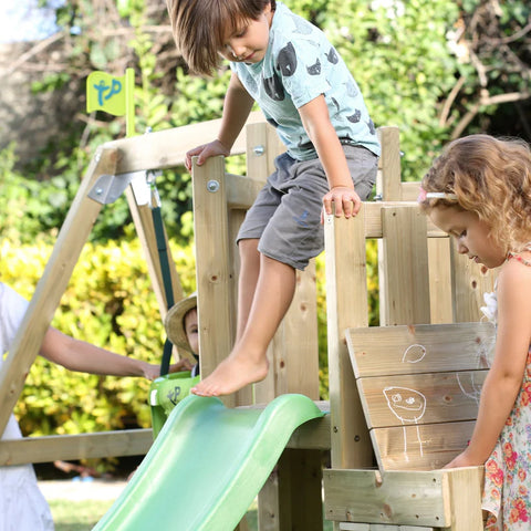 TP Forest Toddler Wooden Swing Set & Slide (UK Mainland Only), Learning SPACE