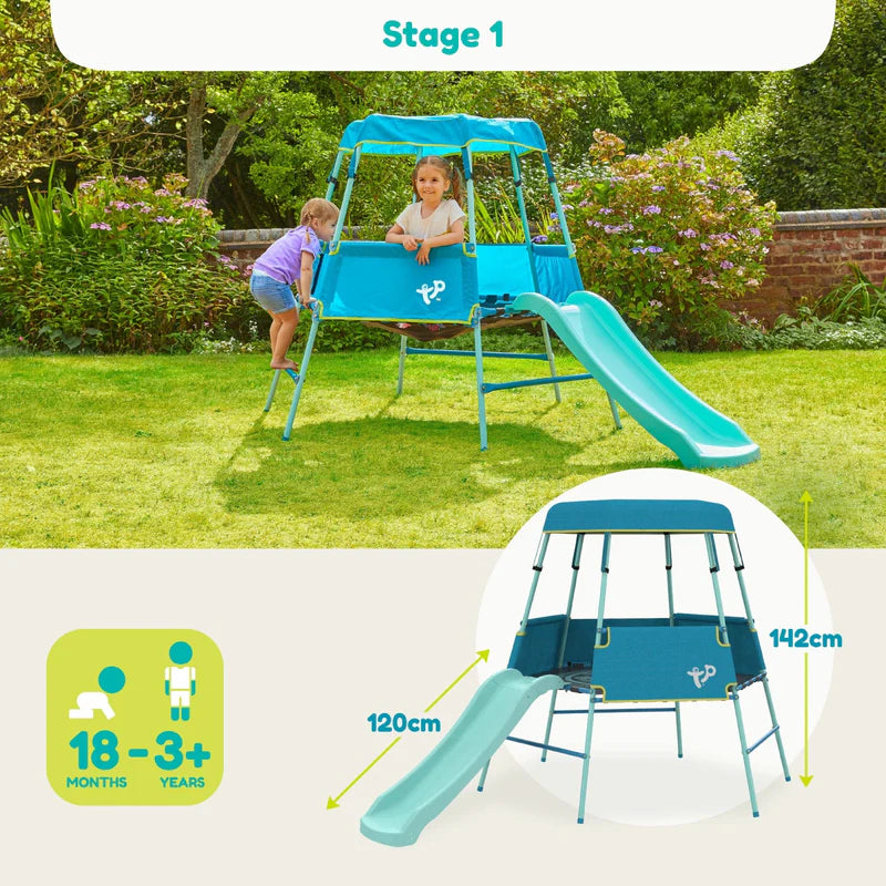 TP Growable Adventurer Metal Climbing Frame (UK Mainland Only), Learning SPACE
