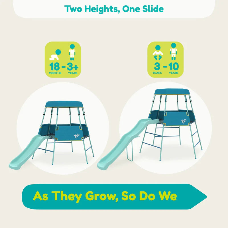 TP Growable Adventurer Metal Climbing Frame (UK Mainland Only), Learning SPACE
