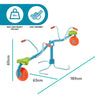 TP Spiro Spin Seesaw-Additional Need,Gross Motor and Balance Skills,Helps With,Playground Equipment,Rocking,See Saws,Stock,TP Toys-Learning SPACE