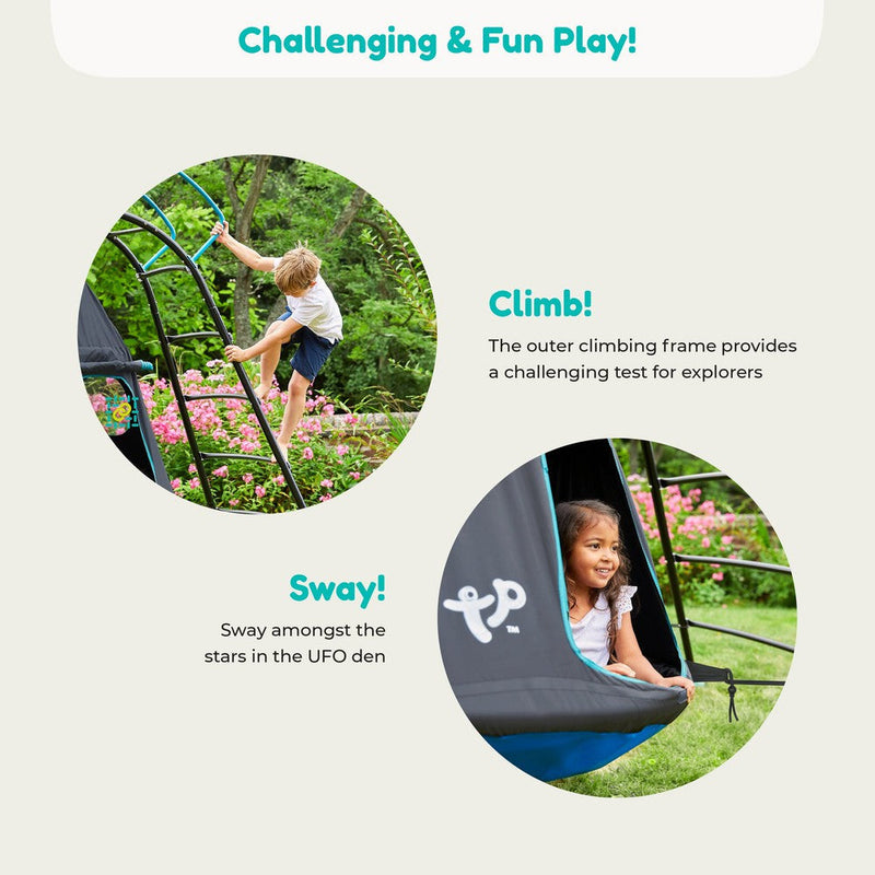 TP UFO Den & Climbing Frame (Only Available for delivery UK Mainland), Learning SPACE