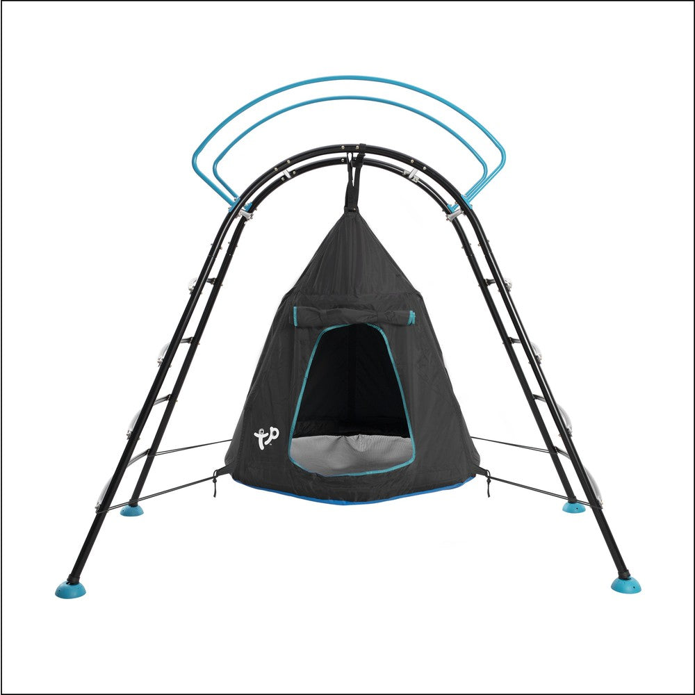 TP UFO Den & Climbing Frame (Only Available for delivery UK Mainland)-Dropship,Outdoor Climbing Frames,Outdoor Dens,Outdoor Swings,Play Dens,Playground Equipment,Seasons,Sensory Climbing Equipment,Sensory Dens,Stock,Summer,TP Toys-Learning SPACE