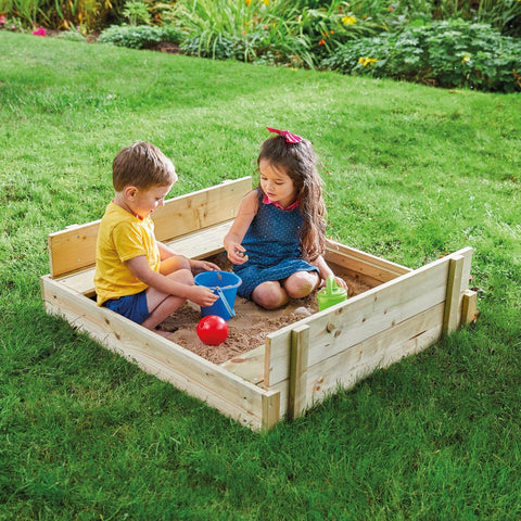 TP Wooden Lidded Sandpit, Learning SPACE
