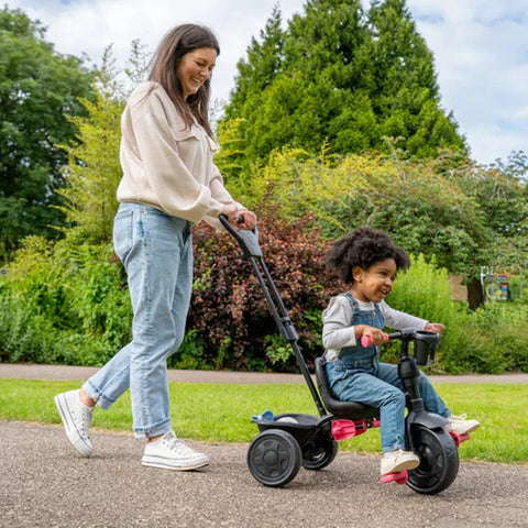 TP Zoomee 4 In 1 Deluxe Trike (UK Mainland Only)-Baby Ride On's & Trikes,Dropship,Early Years. Ride On's. Bikes. Trikes,Ride On's. Bikes & Trikes,Ride Ons,TP Toys,Trikes-Learning SPACE