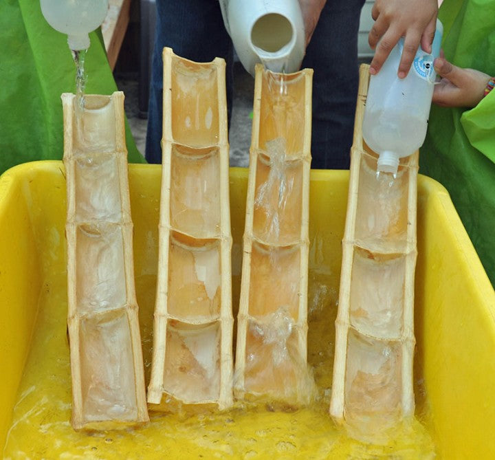 Table Top Bamboo Waterfall (4Pk), Learning SPACE