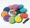 Tactile Discs - 10 Large/10 Small, Arts & Crafts Learning SPACE