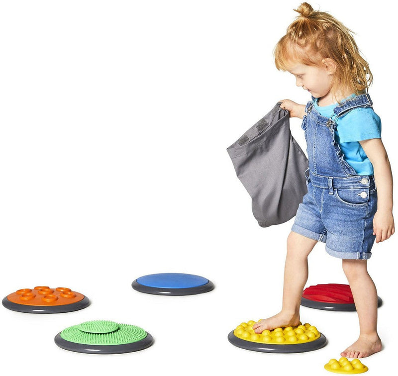 Tactile Discs - Set 1 (5 Large / 5 Small), Learning SPACE