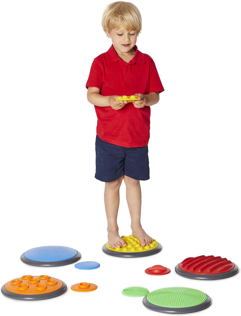 Tactile Discs - Set 1 (5 Large / 5 Small), Learning SPACE