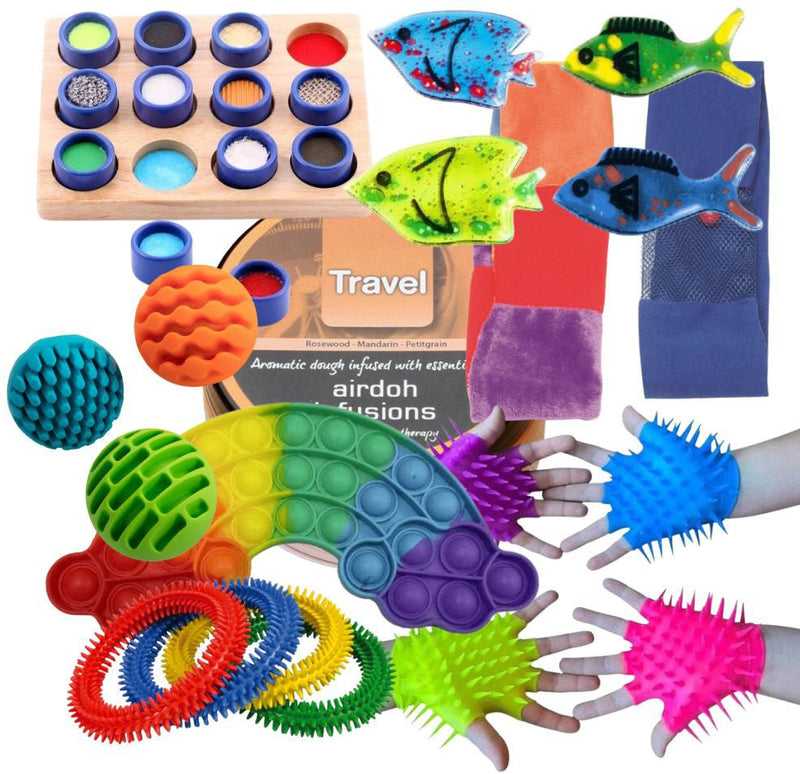 Tactile & Fidget Sensory Box, Sensory toy Learning SPACE