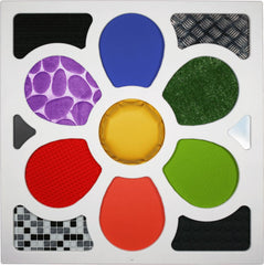 Tactile Panel - Flower Design-Nature Sensory Room,Sensory Wall Panels & Accessories,Tactile Toys & Books-Learning SPACE