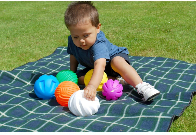 Tactile Sensory Discovery Balls – Set of 6, Learning SPACE