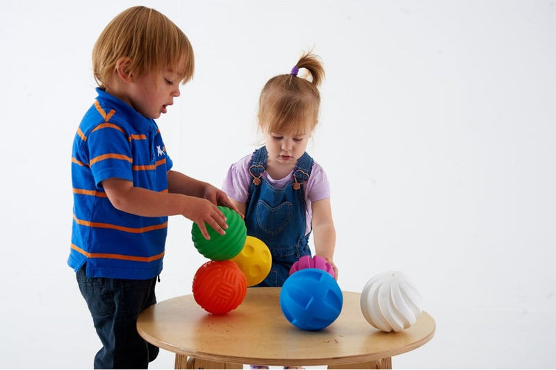 Tactile Sensory Discovery Balls – Set of 6, Learning SPACE