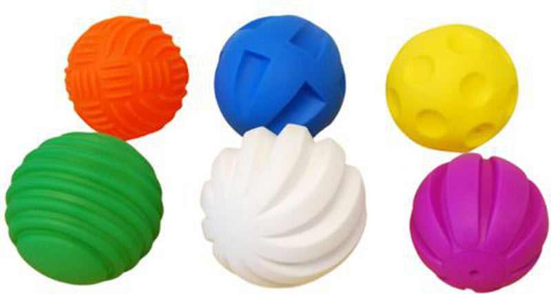 Tactile Sensory Discovery Balls – Set of 6, Learning SPACE