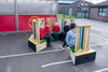 Sensory Seating Circle-Children's Wooden Seating,Modular Seating,Outdoor Classroom,Outdoor Furniture,Outdoor Play,Outdoor Seating,Seating-Learning SPACE