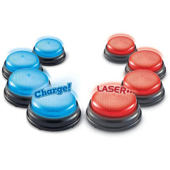 Team Quiz Game Answer Buzzers-Calmer Classrooms,Classroom Packs,Learning Resources,Talking Buttons & Buzzers-Learning SPACE