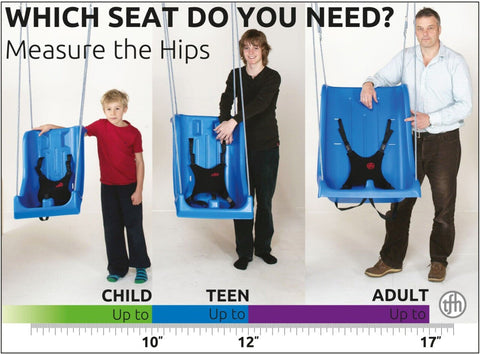 Teenage Full Support Swing Seat-Adapted Outdoor play,Dropship,Outdoor Swings,Physical Needs,Specialised Prams Walkers & Seating,Stock,Teen & Adult Swings,Vestibular-Learning SPACE