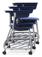 Teenager+ Ruckus Stack Chair With Storage Rack, Learning SPACE