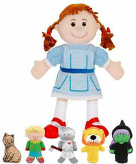 Tellatale Wizard of Oz Hand Puppet & Finger Puppet Set-Calming & Anxiety,communication,Fiesta Crafts,Helps With,Imaginative Play,Neuro Diversity,Primary Literacy,Puppets & Theatres & Story Sets,Stock-Learning SPACE