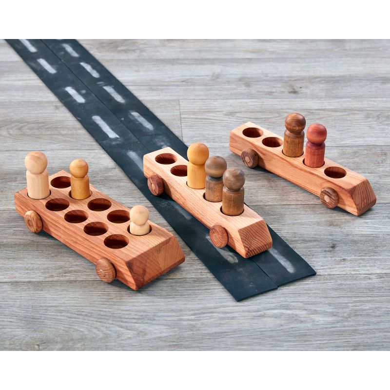 Ten Frame & Five Frame People Vehicles (3Pk), Learning SPACE