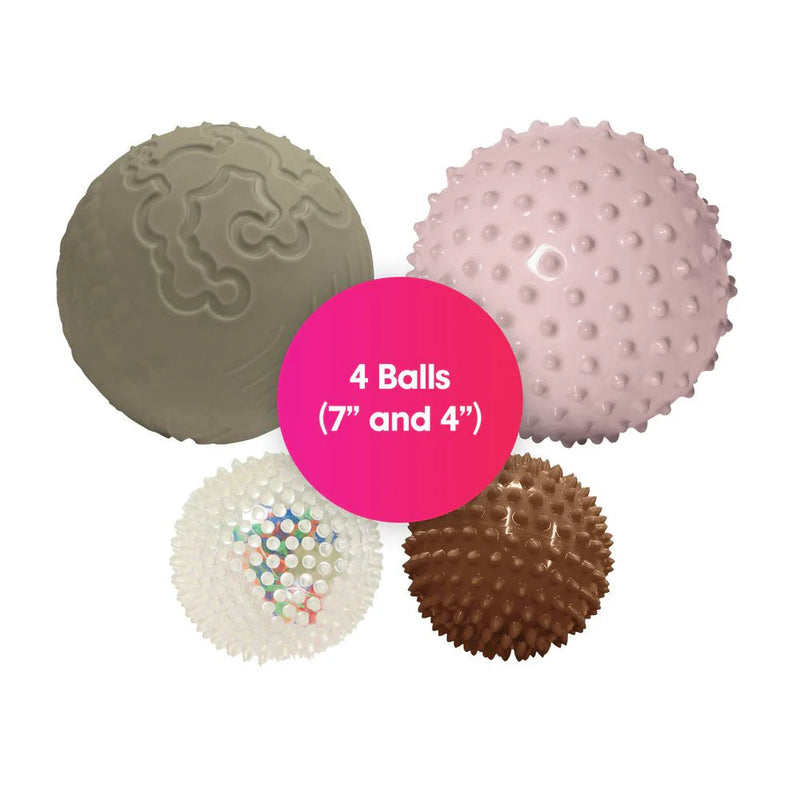 Textured Tumbles - Boho-Chic Sensory Ball Mega Pack, Learning SPACE