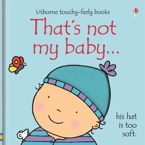 That's not my Baby (boy)… Book-AllSensory,Baby Books & Posters,Calming & Anxiety,Helps With,Sensory Seeking,Stock,Tactile Toys & Books,Usborne Books-Learning SPACE