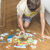 The Four Seasons Circular Floor Puzzle-13-99 Piece Jigsaw,Bigjigs Toys,Games & Toys,Gifts For 2-3 Years Old,Gifts For 3-5 Years Old-Learning SPACE