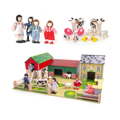 The Oldfield Farm Bundle-Bigjigs Toys,Dropship,Farms & Construction,SCOTEXCEL,Wooden Toys-Learning SPACE