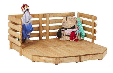 Thespians Terrace Creative Play Stage, Stools & Benches Learning SPACE