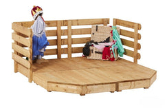Thespians Terrace Creative Play Stage, Stools & Benches Learning SPACE