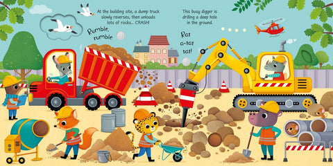 Things That Go Sound Book, Learning SPACE