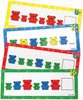 Three Bear Family Pattern Cards, Learning SPACE