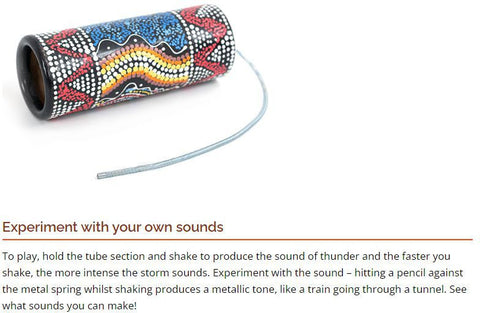 Soundtube Instrument Thunder Sound Maker Tube - Children's Musical Instrument