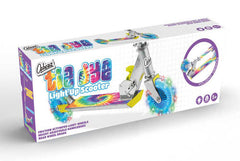 Tie Dye Scooter With Flashing Wheels, Learning SPACE