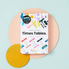 Times Tables Flashcards - Happy Little Doers, Learning SPACE