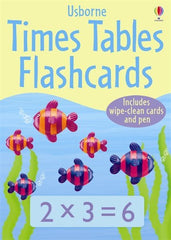 Times Tables Flashcards-Dyscalculia,Early Years Maths,Games & Toys,Maths,Maths Toys,Multiplication & Division,Primary Games & Toys,Primary Maths,Stock,Usborne Books-Learning SPACE