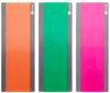 Tinted Overlays - Reading Rulers for Dyslexia (Pack of 8), Learning SPACE