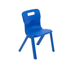 Titan Early Years One Piece Chair Size 1 & 2, Size 2 (Ages 4-6) Blue Learning SPACE