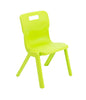 Titan Primary Years One Piece Chair - Size 3 & 4, Size 3 (Ages 6-8) Lime Green Learning SPACE