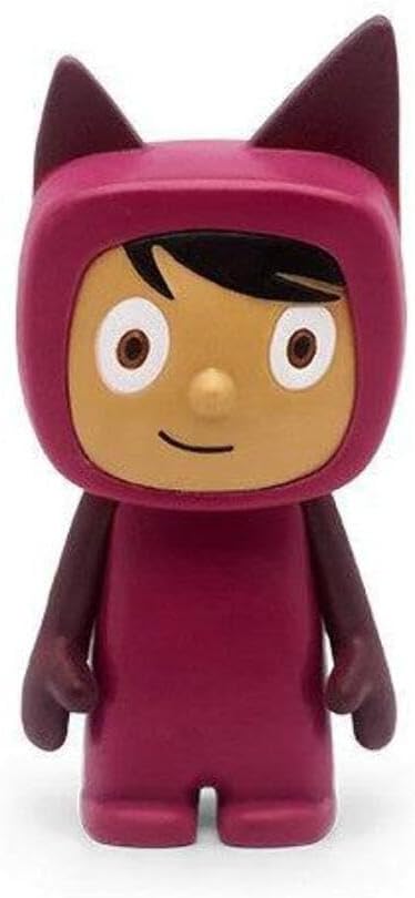 Tonies Creative-Tonie Blank, Record Your Own Songs and Stories, Purple/Light Brown Learning SPACE